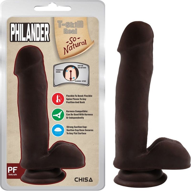 Dildo - Chisa - Philander T-skin ReaL T-Skin Real Sensations plus