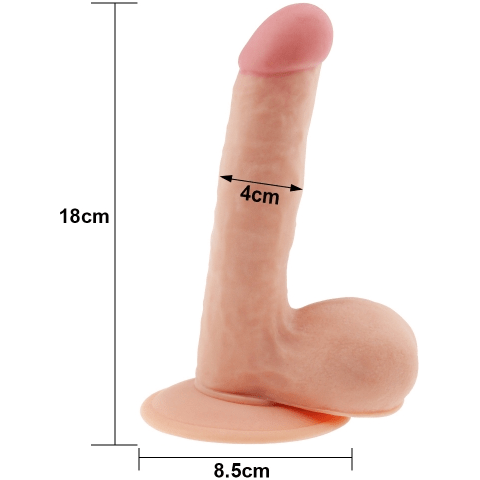 Dildo - The Ultra Soft Dude - 7.5 pouces - Large The Ultra Soft Dude Sensations plus