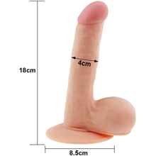 Dildo - The Ultra Soft Dude - 7.5 pouces - Large The Ultra Soft Dude Sensations plus