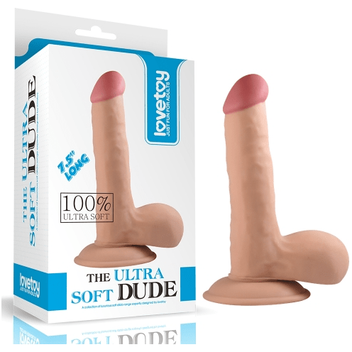 Dildo - The Ultra Soft Dude - 7.5 pouces - Large The Ultra Soft Dude Sensations plus
