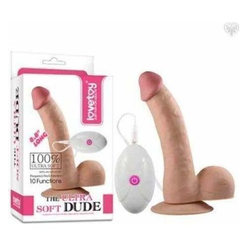 Vibrateur Réaliste - The Ultra Soft Dude - 8.8 pouces The Ultra Soft Dude Sensations plus