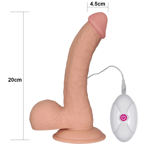 Vibrateur Réaliste - The Ultra Soft Dude - 8.8 pouces The Ultra Soft Dude Sensations plus