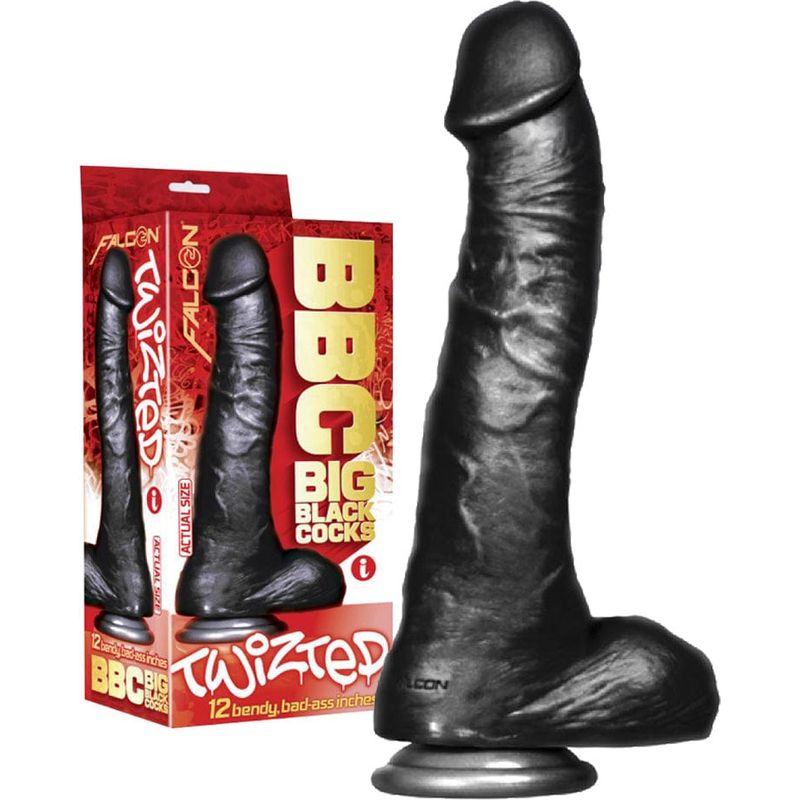 Dildo XXL - BBC - Twizted 12" Icon brands Sensations plus