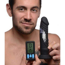 Électrostimulation - Zeus - E-Stim Pro 5X Vibrating Dildo with Remote Control Zeus Sensations plus