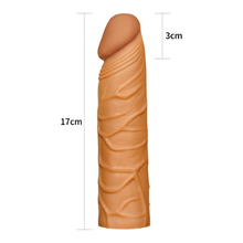 Extension - Pleasure X-Tender - +1 pouce Foncé Pleasure X-tender Sensations plus