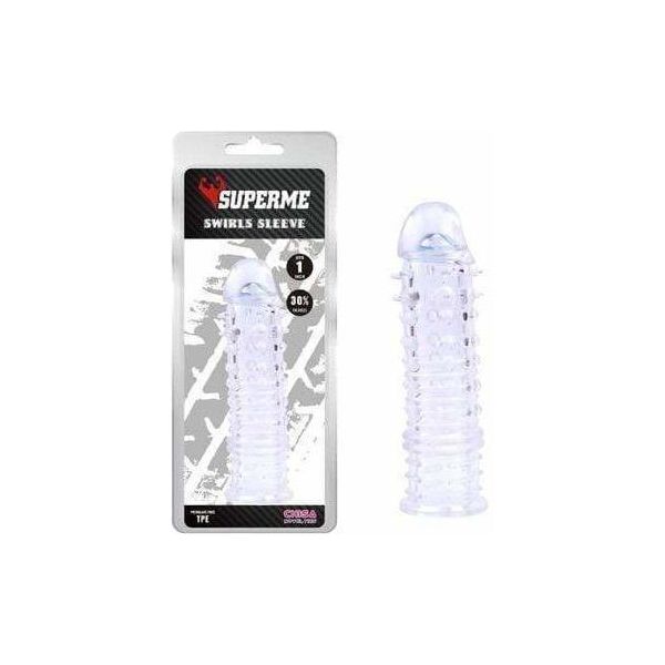 Extension - SuperMe - Swirls Sleeve SuperMe Sensations plus