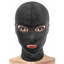 Masque BDSM - Fetish Tentation - Cagoule Open Mouth And Eyes Hood FetishTentation Sensations plus