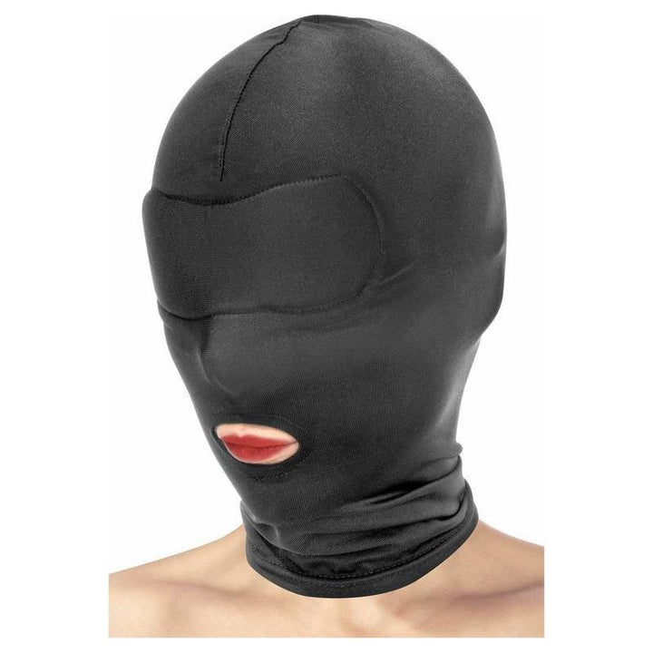 Masque BDSM - Fetish Tentation - Cagoule Open Mouth Hood FetishTentation Sensations plus