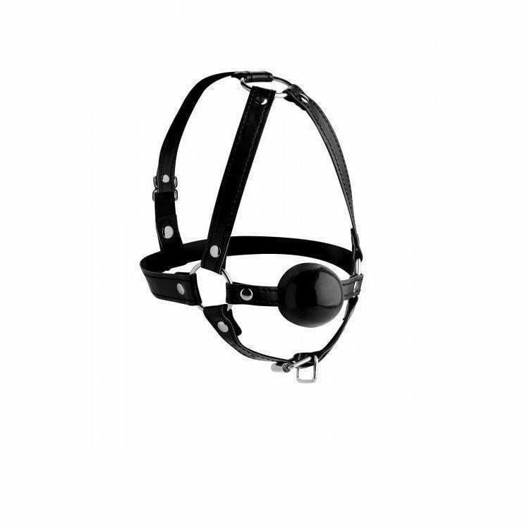 Ball Gag - Strict - Head Harness with Ball Gag STRICT Sensations plus