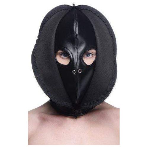 Masque BDSM - Strict - Zip Front Bondage Hood STRICT Sensations plus