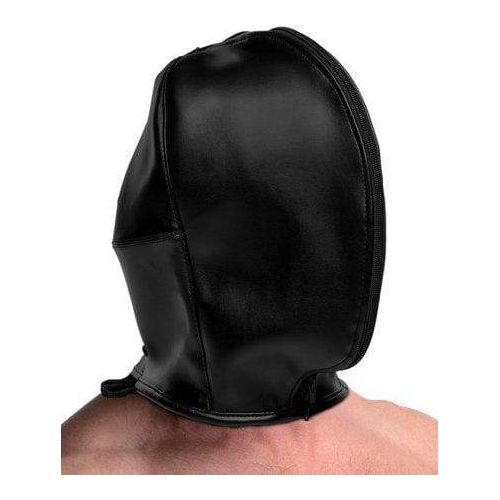 Masque BDSM - Strict - Zip Front Bondage Hood STRICT Sensations plus