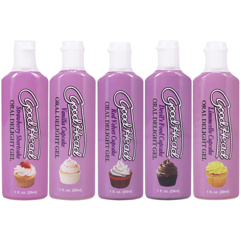 Gel Comestible - GoodHead - Oral Delight Gel - Cupcakes GoodHead Sensations plus