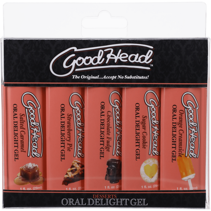 Gel Comestible - GoodHead - Oral Delight Gel - Dessert GoodHead Sensations plus