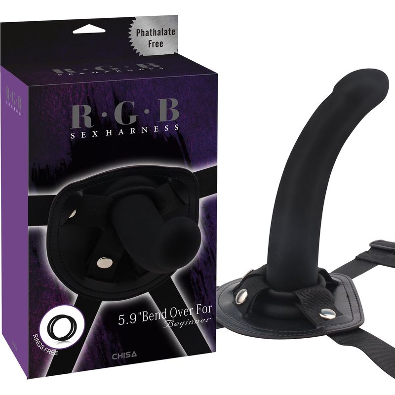 Harnais - R.G.B - 5.9'' Bend Over For Beginner R.G.B Sensations plus