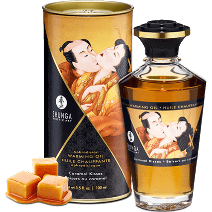 Huile Chauffante - Shunga - Baisers Intimes Shunga Sensations plus