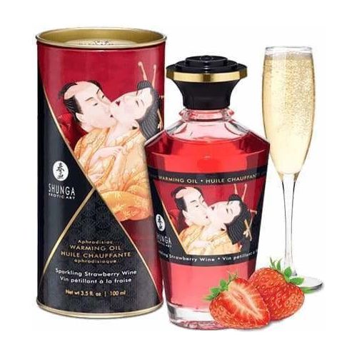 Huile Chauffante - Shunga - Baisers Intimes Shunga Sensations plus