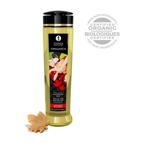 Huile de Massage - Shunga - Huile de massage Organica Shunga Sensations plus