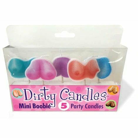 Humour - Dirty Boob Candles - Format de 5 Sensations Plus Sensations plus