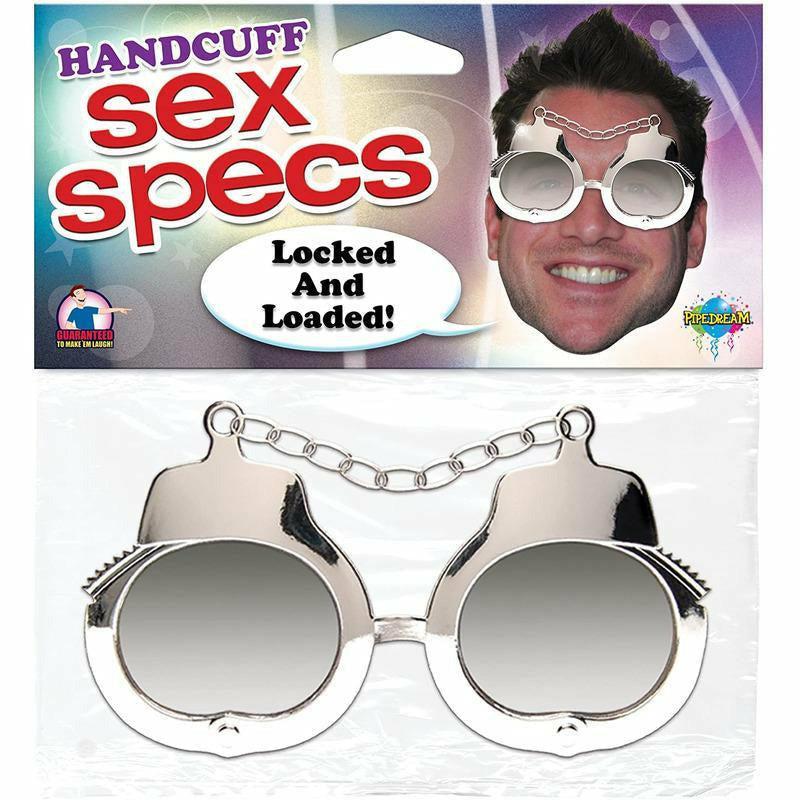 Humour - Handcuff Sex Specs Pipedream Sensations plus