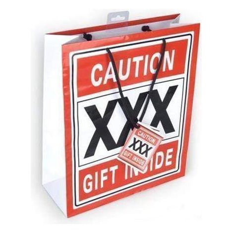 Humour - Sac Cadeau - Caution XXX Gift Inside Sensations Plus Sensations plus