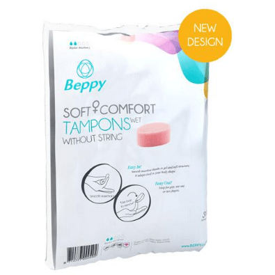 Santé Féminine - Beppy - Soft Comfort Tampons Wet Beppy Sensations plus