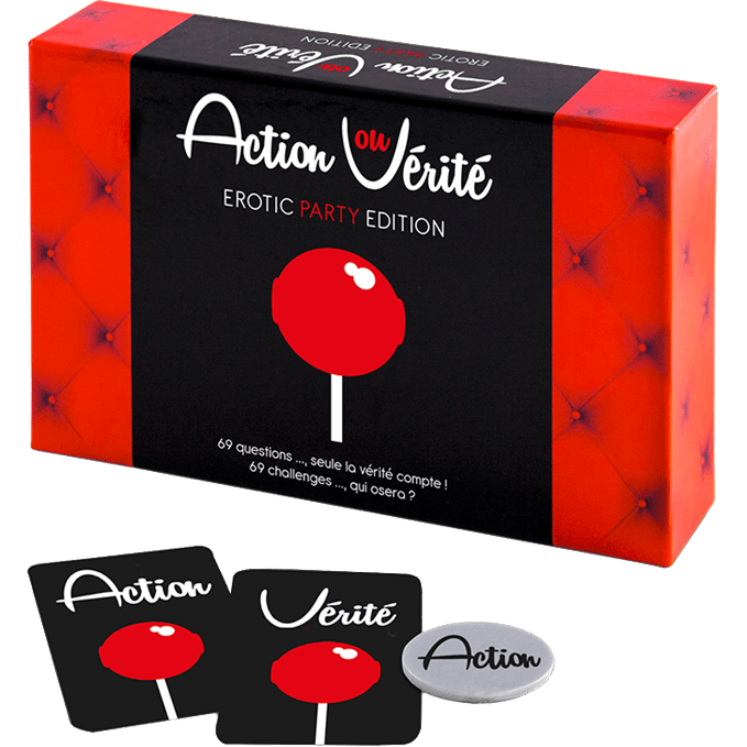 Jeu - Action ou Vérité - Français Tease and Please Sensations plus
