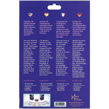 Jeu - Kheper Games - Mini Sex Around The World Kheper Games Sensations plus