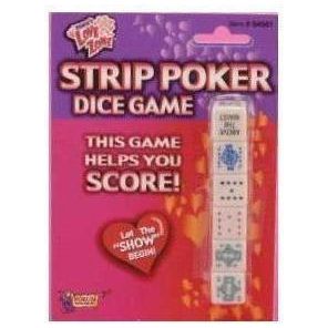 Dés Érotiques - Love Zone - Strip Poker Dice Game Love Zone Sensations plus