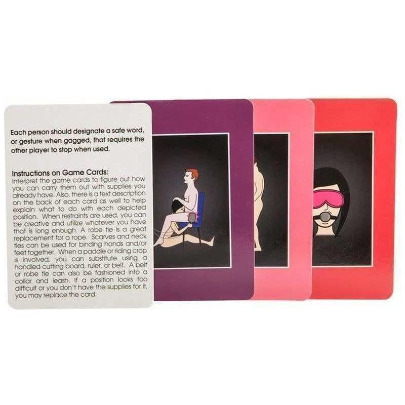 Jeu de Cartes - Kheper Games - 50 positions Bondage Kheper Games Sensations plus