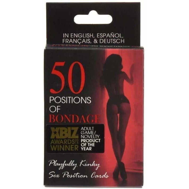 Jeu de Cartes - Kheper Games - 50 positions Bondage Kheper Games Sensations plus