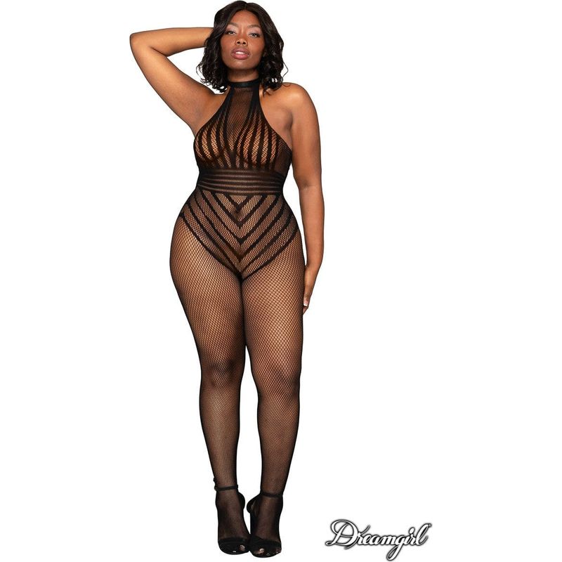 Lingerie Dreamgirl - Bodysuit 0402 Dreamgirl Sensations plus