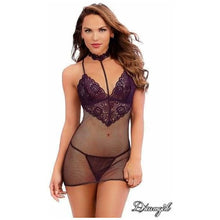 Lingerie Dreamgirl - Nuisette en Filet 11840 Dreamgirl Sensations plus