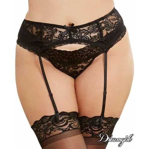 Lingerie Dreamgirl - Porte-Jarretelles en Dentelle 8735 Dreamgirl Sensations plus