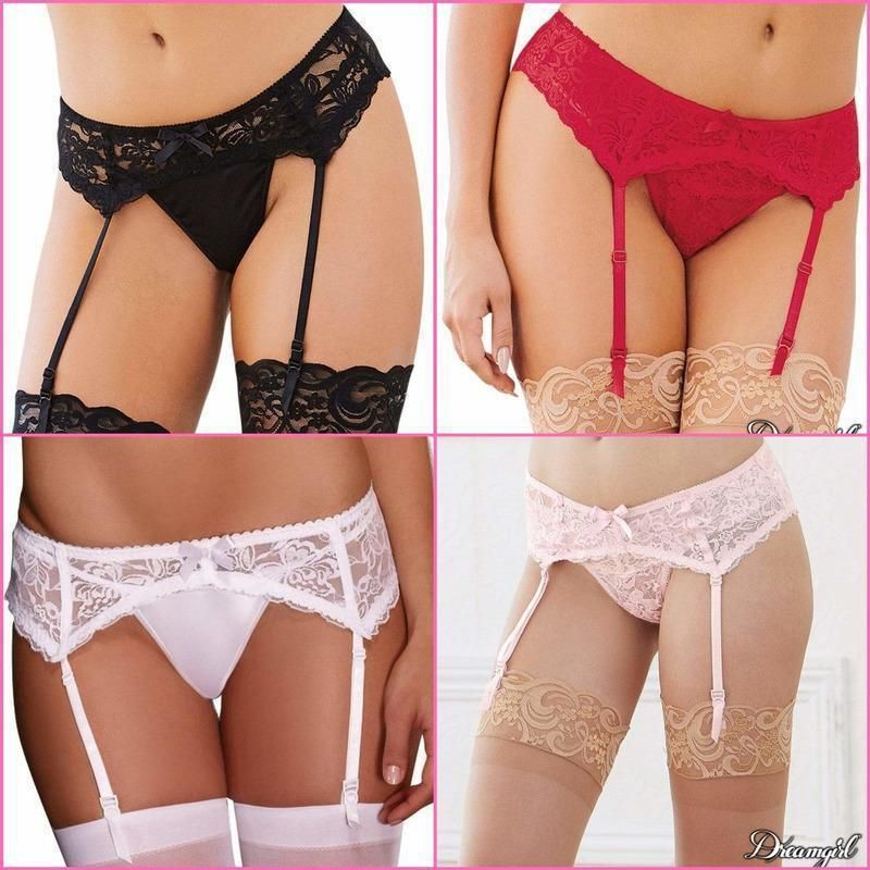Lingerie Dreamgirl - Porte-Jarretelles en Dentelle 8735 Dreamgirl Sensations plus