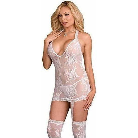 Lingerie Dreamgirl - Robe Jarretelles 0074 Dreamgirl Sensations plus