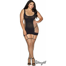Lingerie Dreamgirl - Robe Jarretelles 0102 Dreamgirl Sensations plus