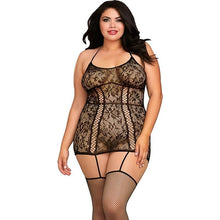 Lingerie Dreamgirl - Robe Jarretelles 0331 Dreamgirl Sensations plus