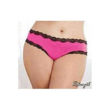 Lingerie Dreamgirl - Sous-vêtement avec Élastiques Entrecroisées 1434 Dreamgirl Sensations plus