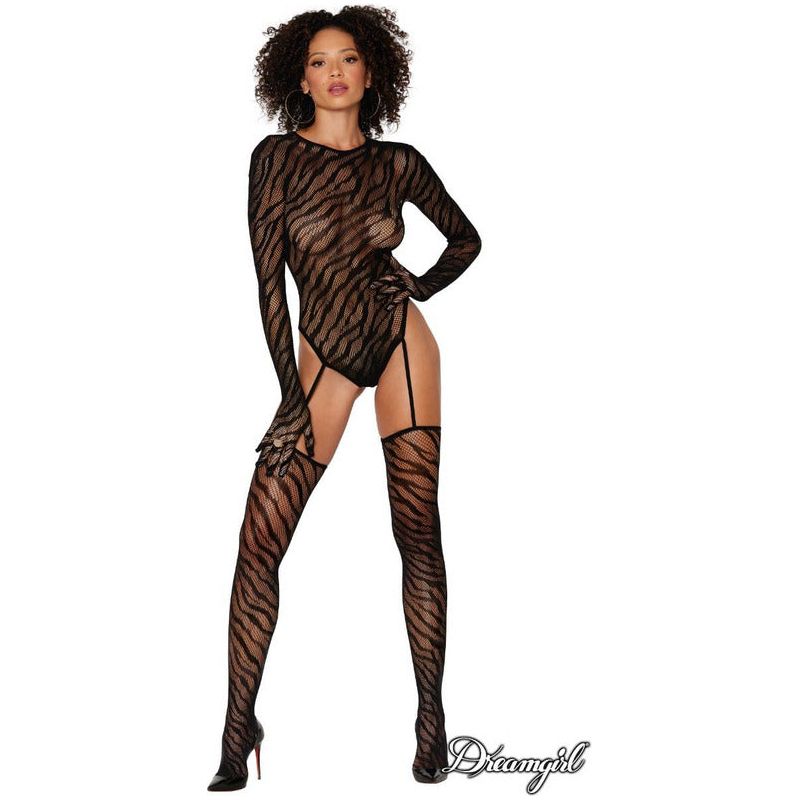 Lingerie Dreamgirl - Teddy avec bas 0420 Dreamgirl Sensations plus