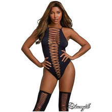 Lingerie Dreamgirl - Teddy Sexy et Bas 0313 Dreamgirl Sensations plus