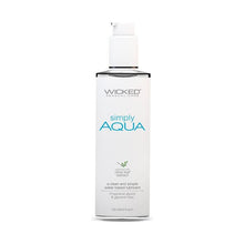 Lubrifiant à Base D'eau - Wicked - Simply Aqua Wicked Sensual Care Sensations plus