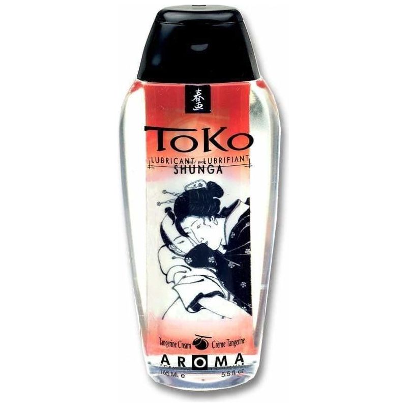 Lubrifiant à base d'eau - Toko - Comestible Shunga Sensations plus