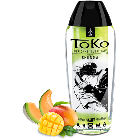 Lubrifiant à base d'eau - Toko - Comestible Shunga Sensations plus