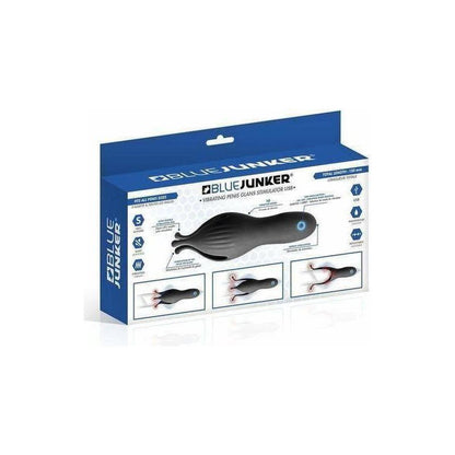 Masturbateur - Blue Junker - vibrateur pour gland et testicules rechargeable Blue Junker Sensations plus