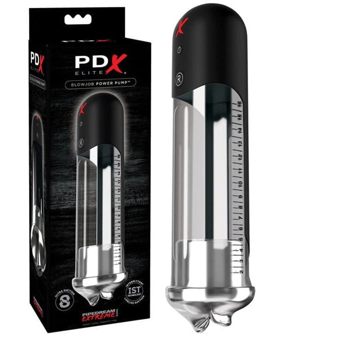 Pompe à Pénis - PDX Elite - Blowjob Power Pump Pipedream Sensations plus