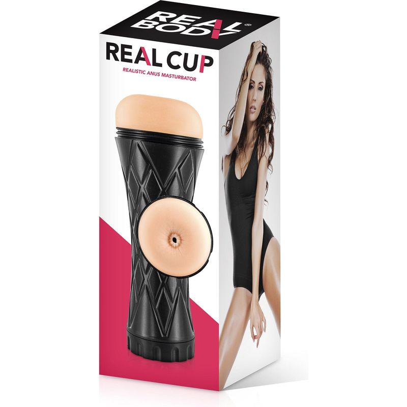 Masturbateur - Real Cup Realistic Anus - Real Body Real Body Sensations plus