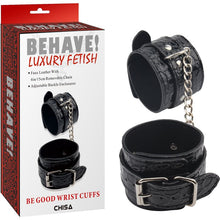 Menottes - Behave! - Be Good - Poignets Behave! Sensations plus