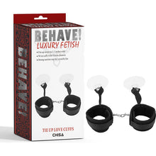 Menottes - Behave! - Tie Up Love Cuffs Behave! Sensations plus