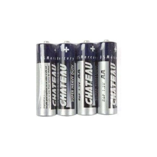 Piles - Château - Format de 4 en vrac Chateau Manis Electronics Sensations plus