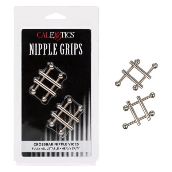 Pinces à Seins - CalExotics - Nipple Grips Crossbar Nipple Vices CalExotics Sensations plus